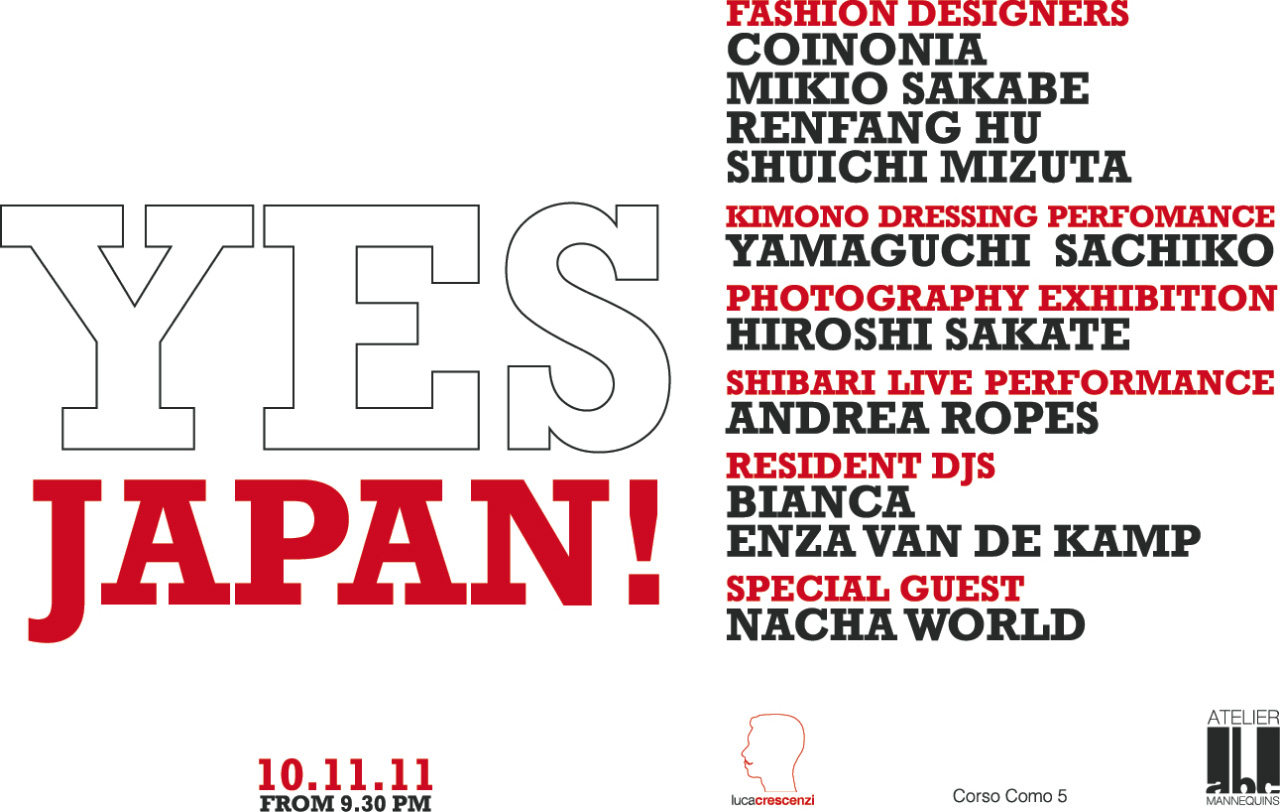 yes, japan! invitation