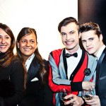 FINE LINES - The Party Guya Guardiani, Alessandra Flora, Luca Crescenzi e Michele Modica.
